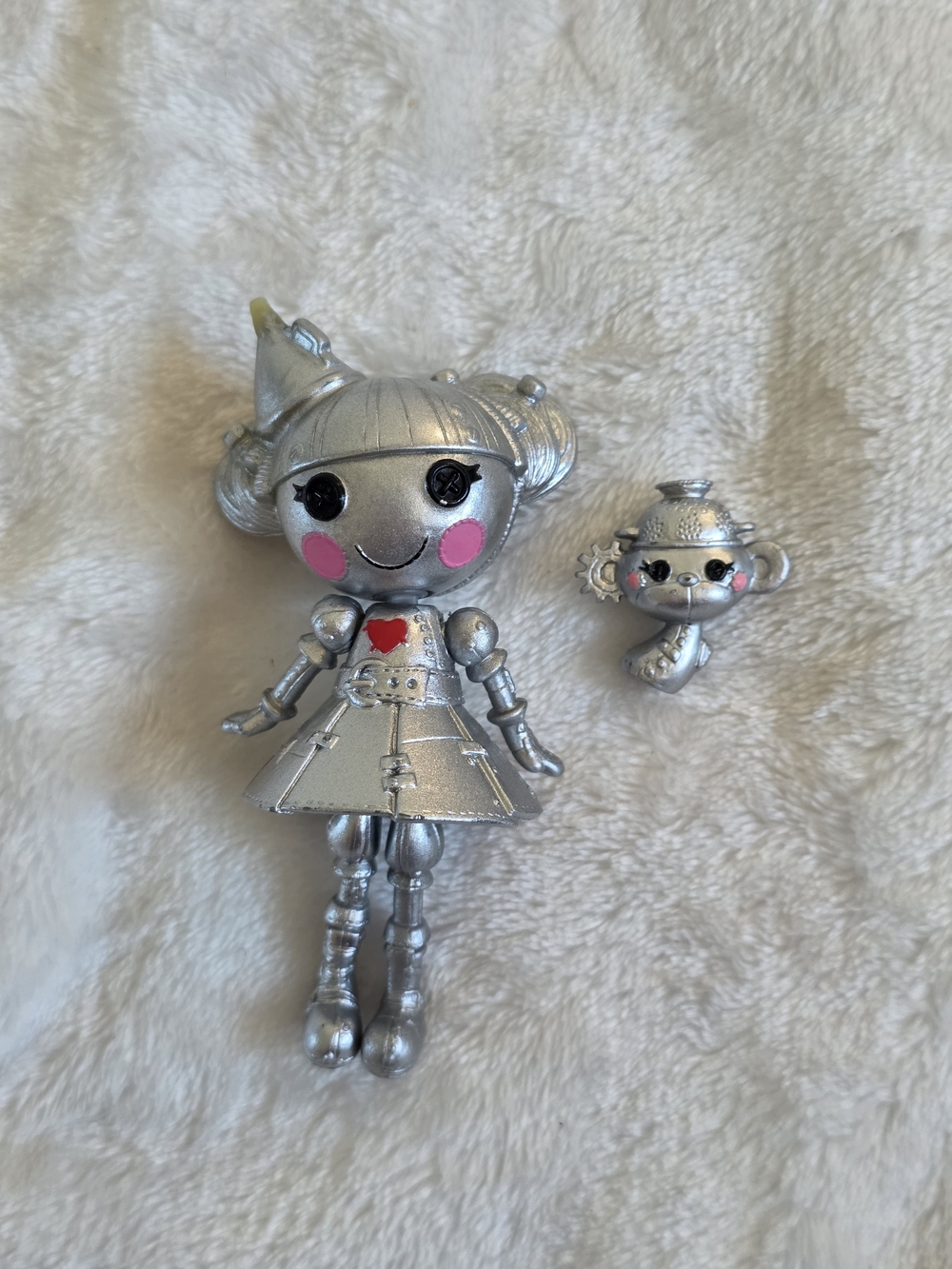 Mini Lalaloopsy Tinny Ticker Doll with Pet Wind-Up Monkey